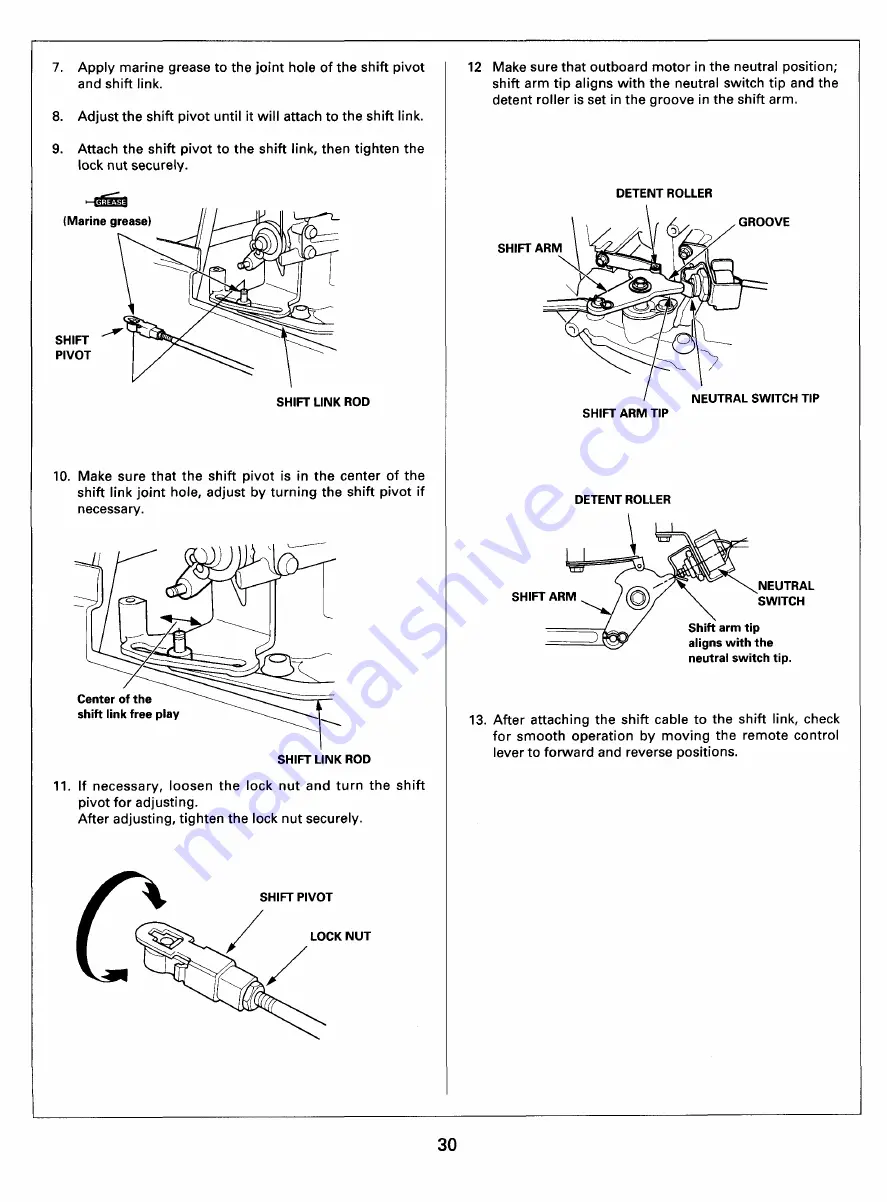 HONDA marine BF175A Set-Up, Installation, And Pre-Delivery Service Download Page 31