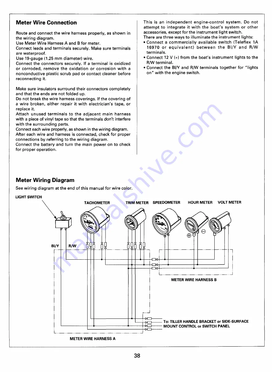 HONDA marine BF175A Set-Up, Installation, And Pre-Delivery Service Download Page 39