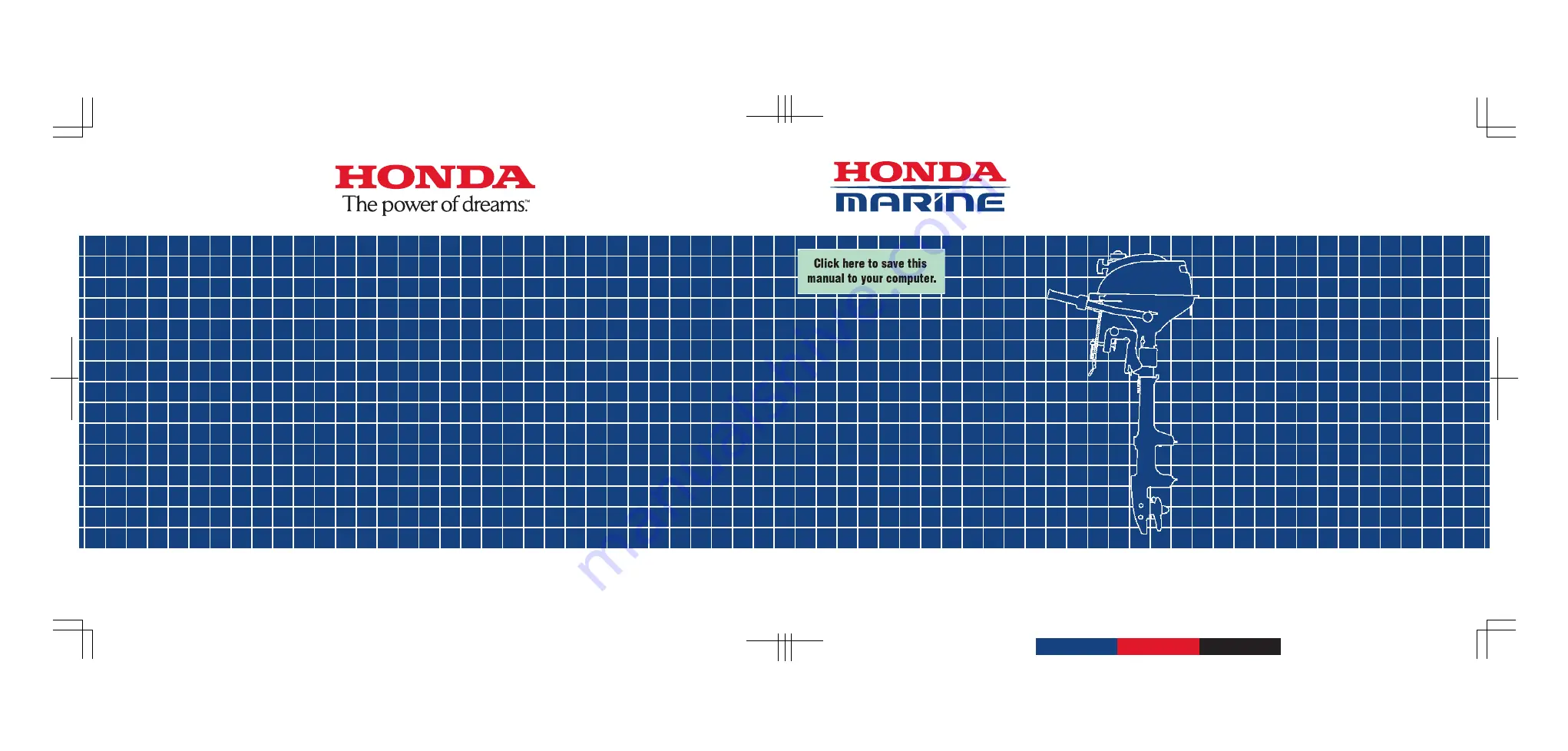 HONDA marine BF2D Owner'S Manual Download Page 1