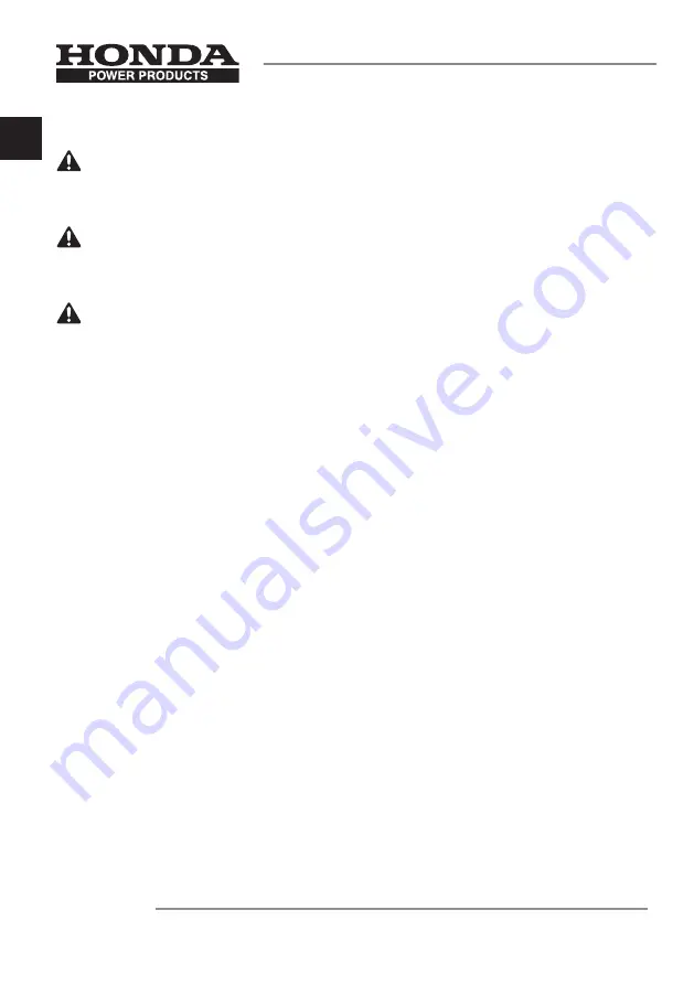 Honda Power Products HHHE61LE Owner'S Manual Download Page 108