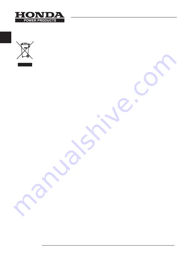 Honda Power Products HHHE61LE Owner'S Manual Download Page 116