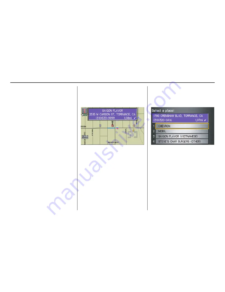 Honda 00X31-SCV-8000 Navigation Manual Download Page 38