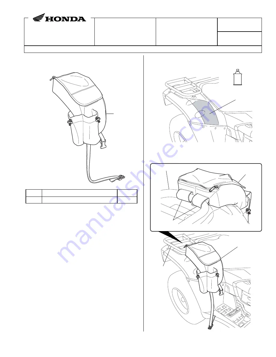 Honda 08L56-HN8-100C Installation Instructions Download Page 1