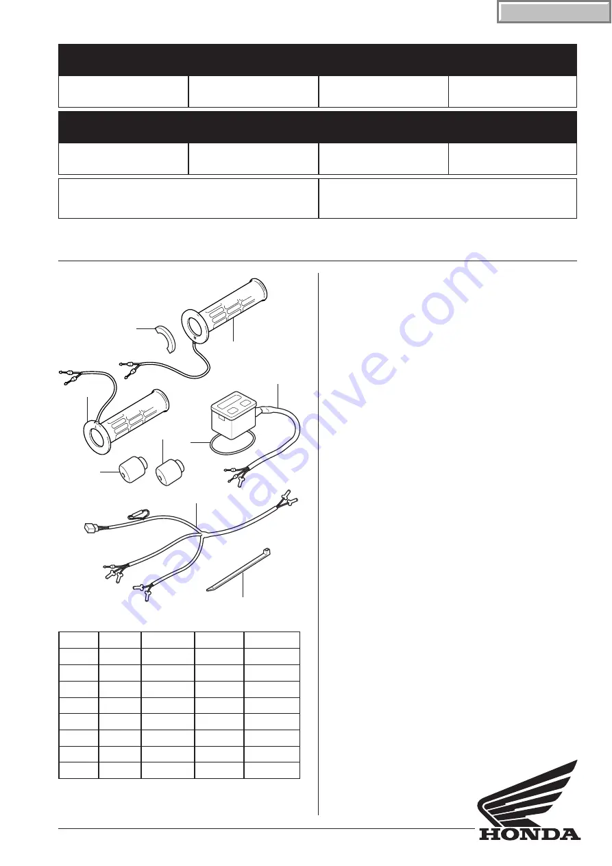 Honda 08T50-MCS-8000 Installation Instructions Manual Download Page 1