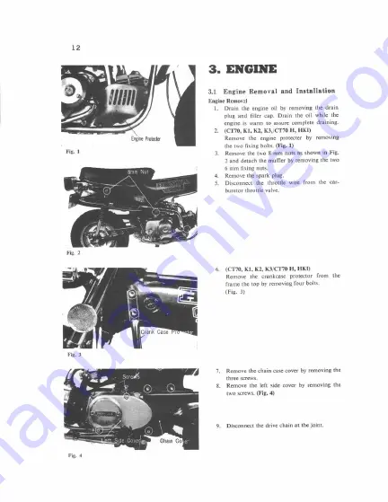 Honda 1969 CT 70 Workshop Download Page 14