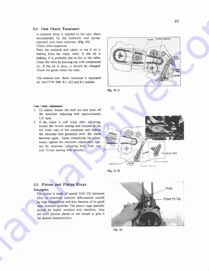 Honda 1969 CT 70 Workshop Download Page 23