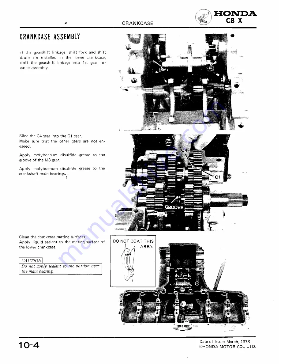 Honda 1979 CBX Shop Manual Download Page 146