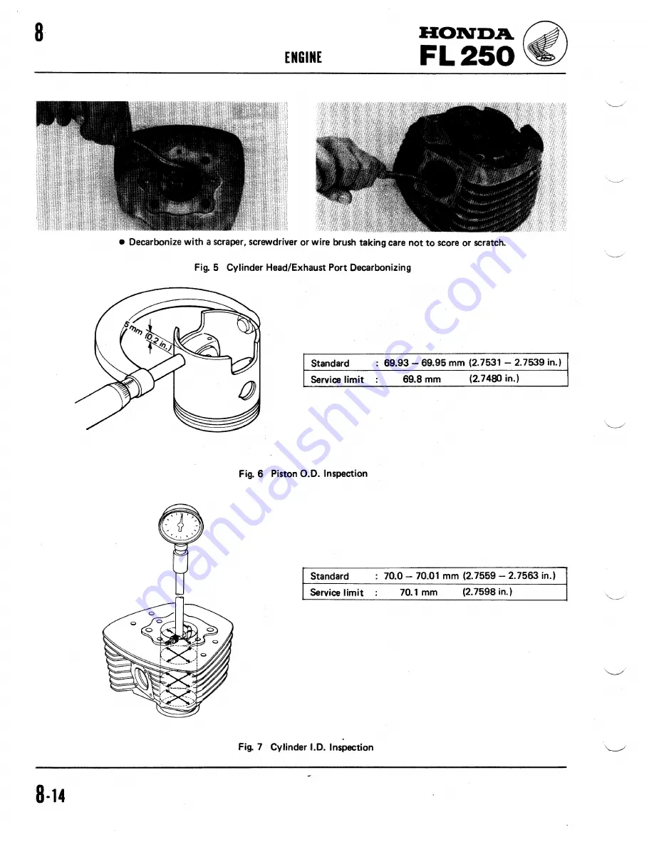 Honda 1981 Odyssey FL250 Shop Manual Download Page 42