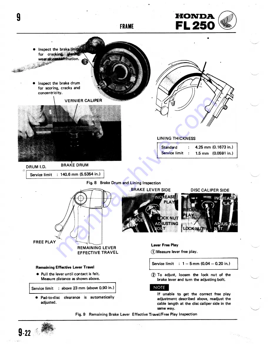 Honda 1981 Odyssey FL250 Shop Manual Download Page 84