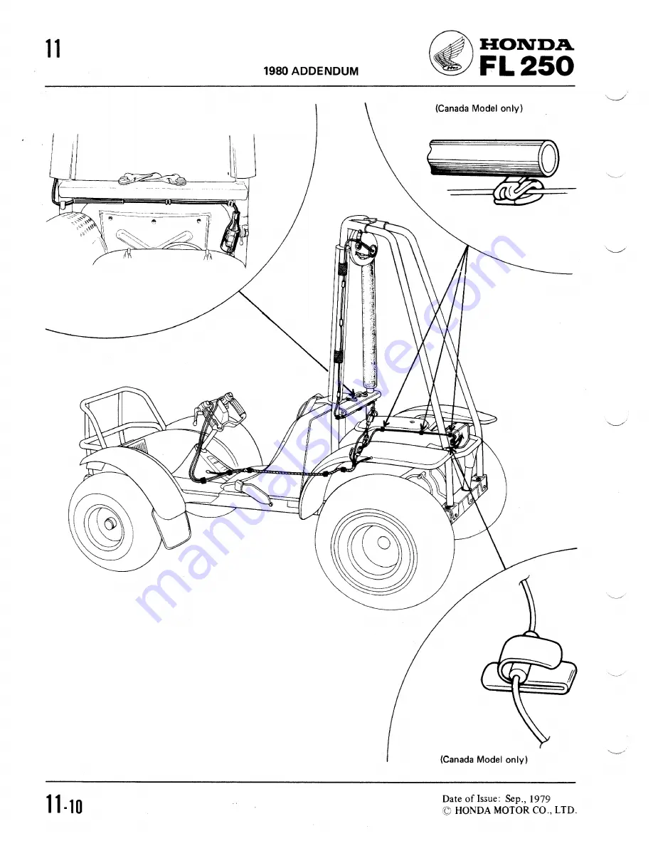 Honda 1981 Odyssey FL250 Shop Manual Download Page 104