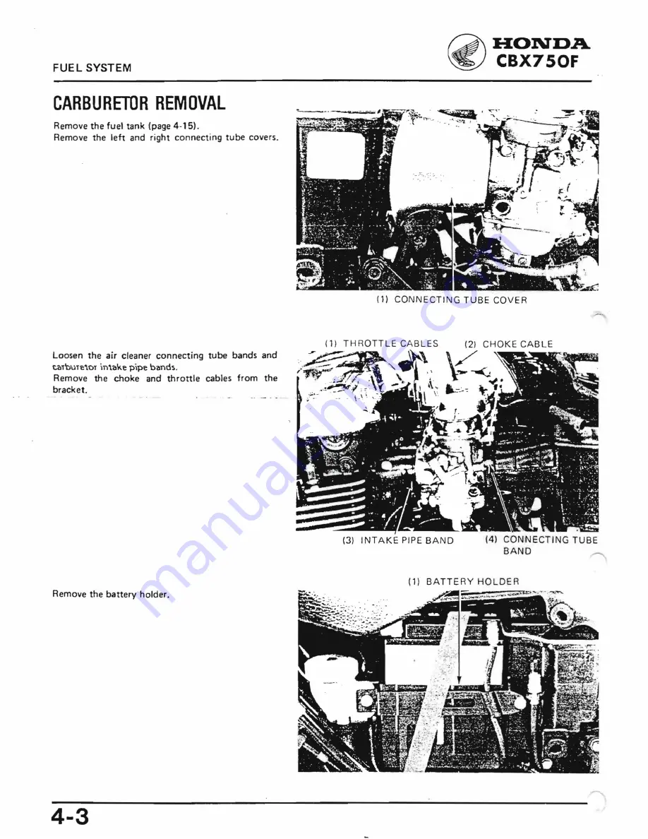 Honda 1984 CBX750F Workshop Manual Download Page 52