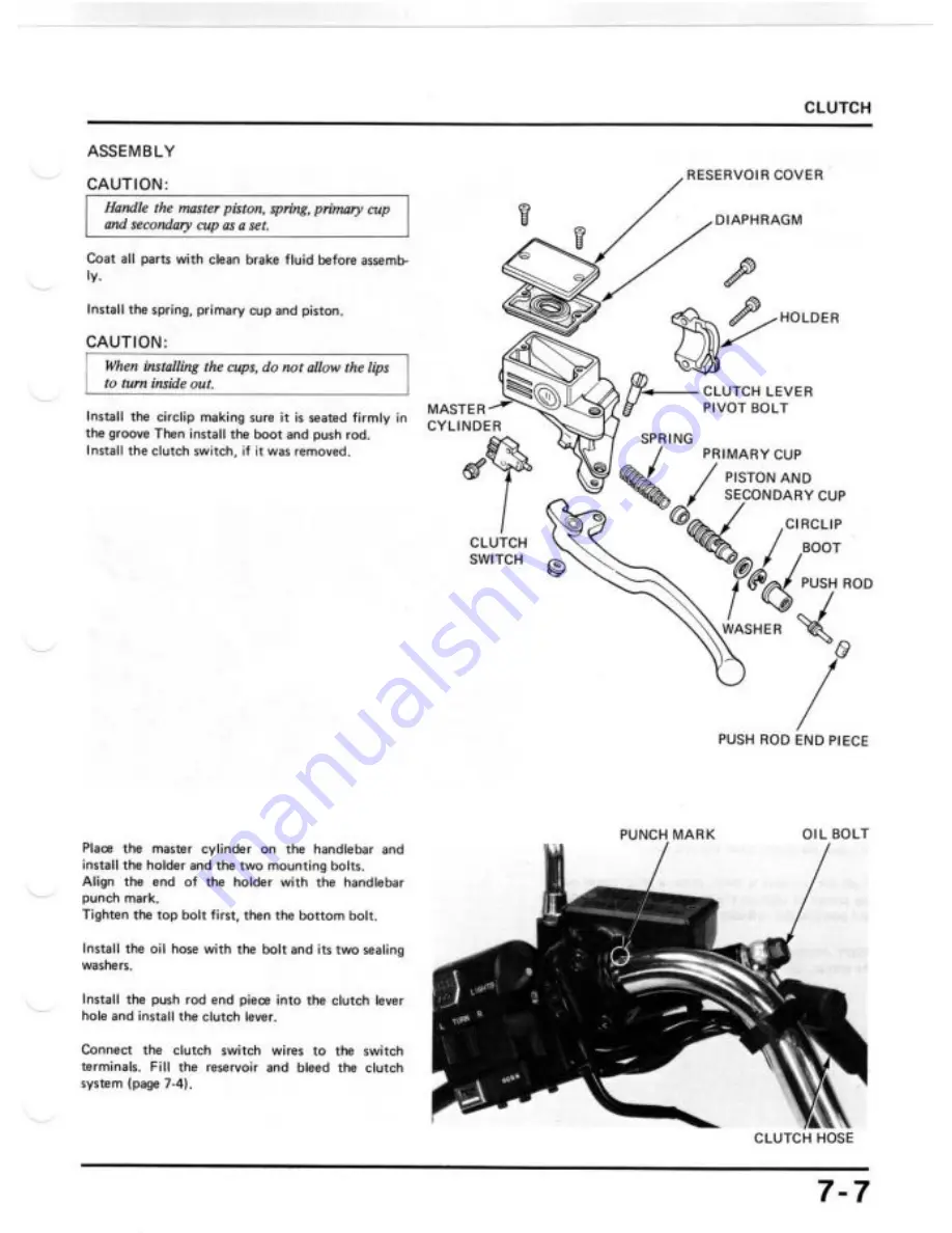 Honda 1984 Shadow VT700C Shop Manual Download Page 96