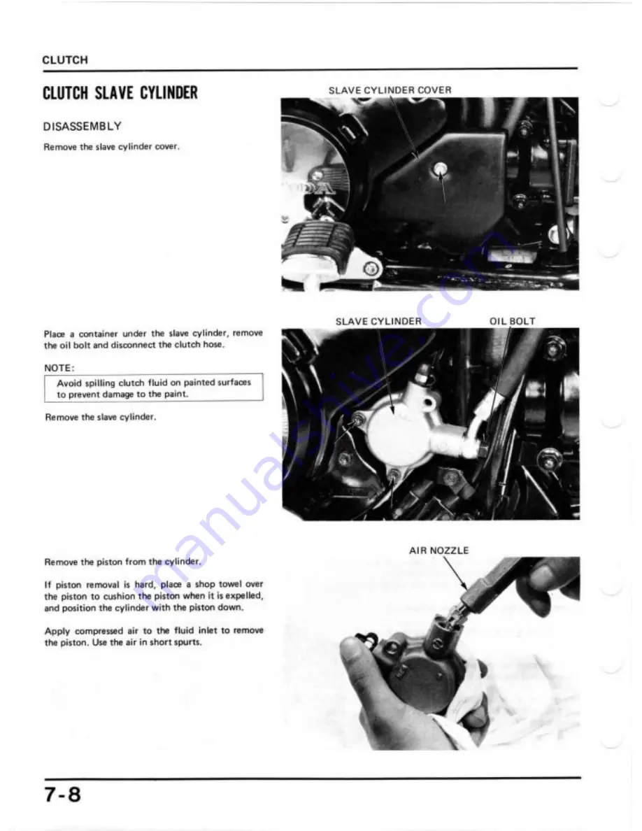 Honda 1984 Shadow VT700C Shop Manual Download Page 97