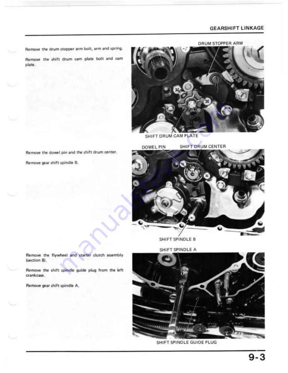 Honda 1984 Shadow VT700C Shop Manual Download Page 123