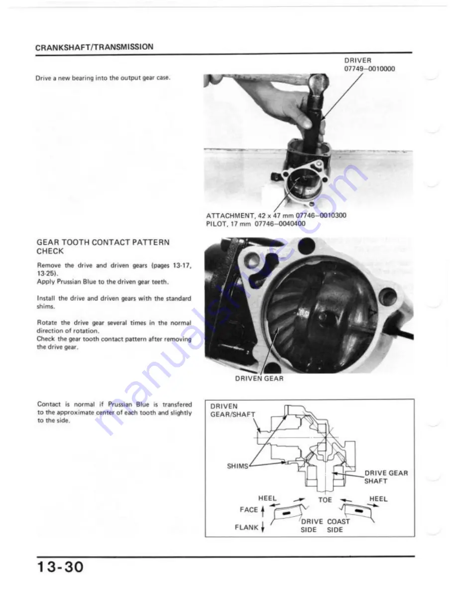 Honda 1984 Shadow VT700C Скачать руководство пользователя страница 203