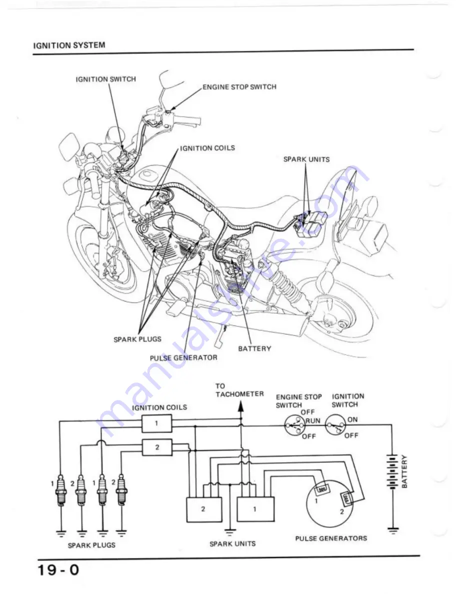 Honda 1984 Shadow VT700C Скачать руководство пользователя страница 297