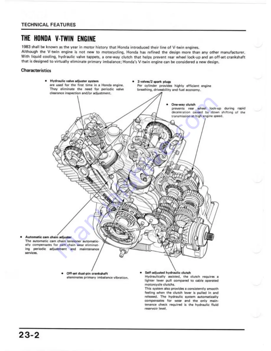 Honda 1984 Shadow VT700C Скачать руководство пользователя страница 320