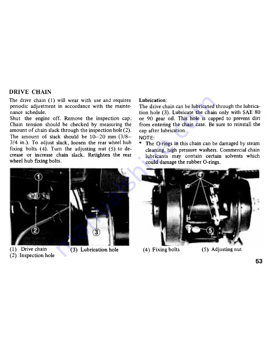 Honda 1985 ATC125M Owner'S Manual Download Page 57