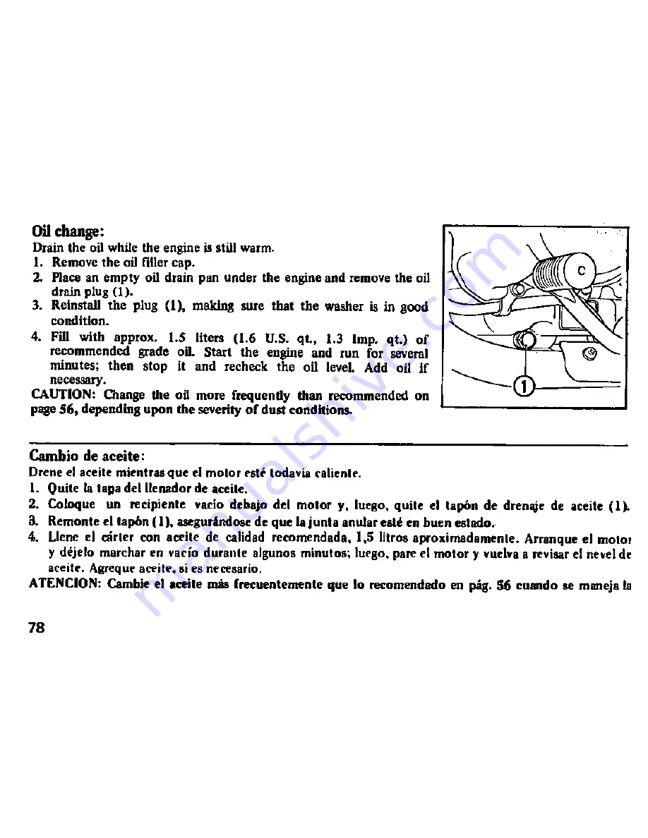 Honda 1985 CM250 Custom Owner'S Manual Download Page 80