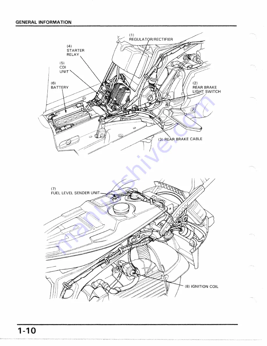 Honda 1986 CH250 Скачать руководство пользователя страница 11