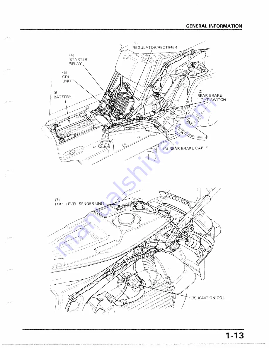 Honda 1986 CH250 Скачать руководство пользователя страница 14