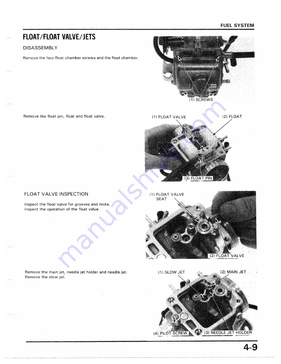 Honda 1986 CH250 Скачать руководство пользователя страница 51