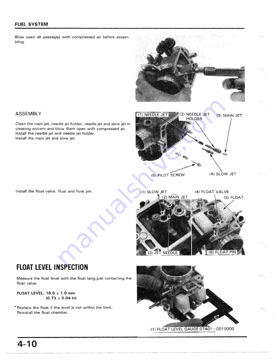 Honda 1986 CH250 Скачать руководство пользователя страница 52