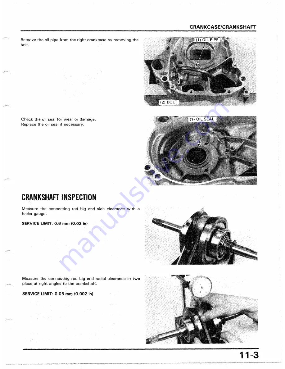 Honda 1986 CH250 Скачать руководство пользователя страница 127