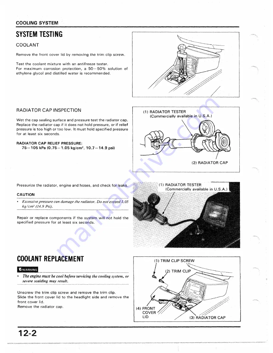 Honda 1986 CH250 Скачать руководство пользователя страница 133