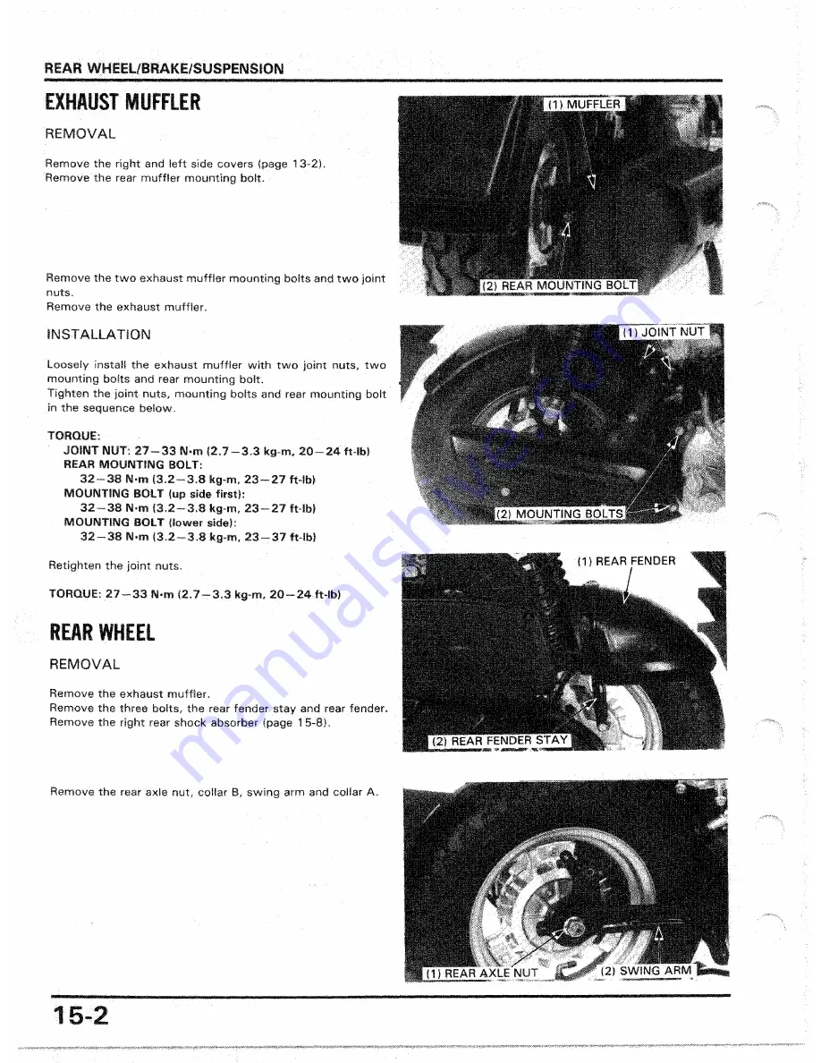 Honda 1986 CH250 Скачать руководство пользователя страница 172