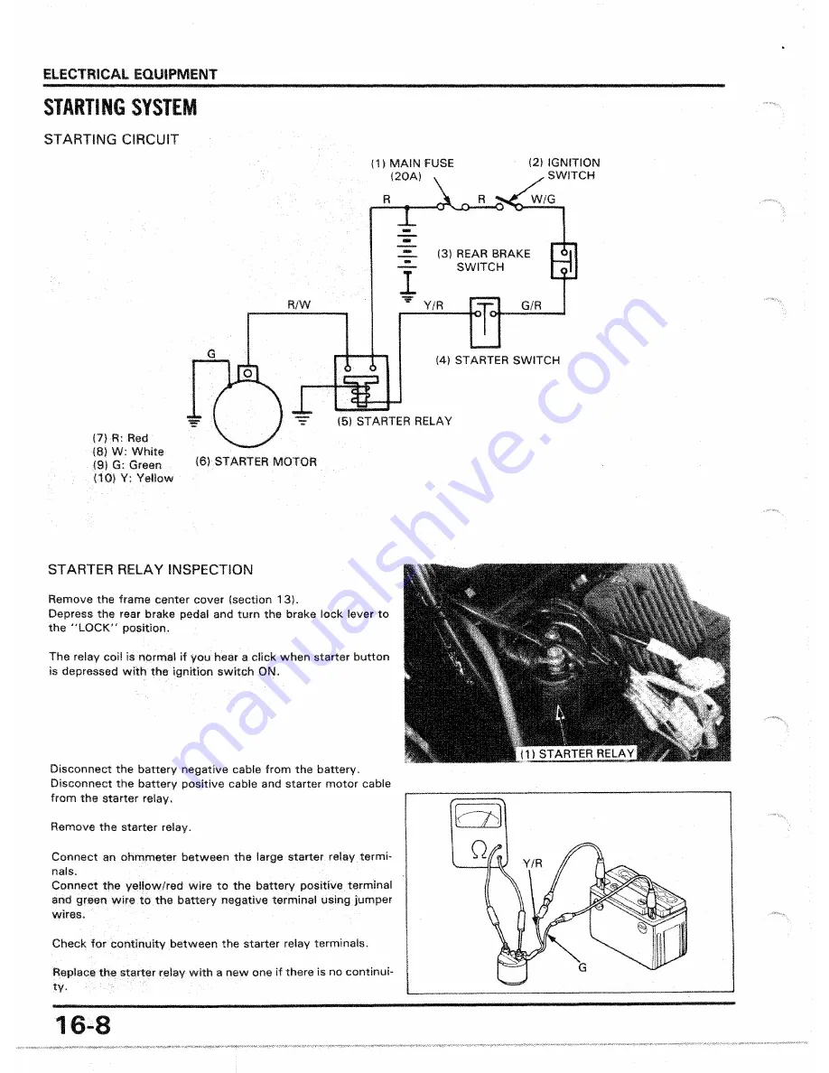 Honda 1986 CH250 Скачать руководство пользователя страница 189