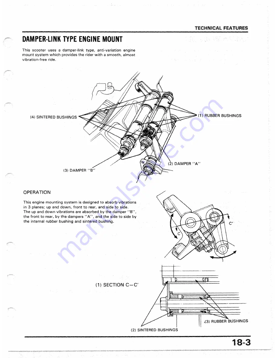 Honda 1986 CH250 Скачать руководство пользователя страница 208