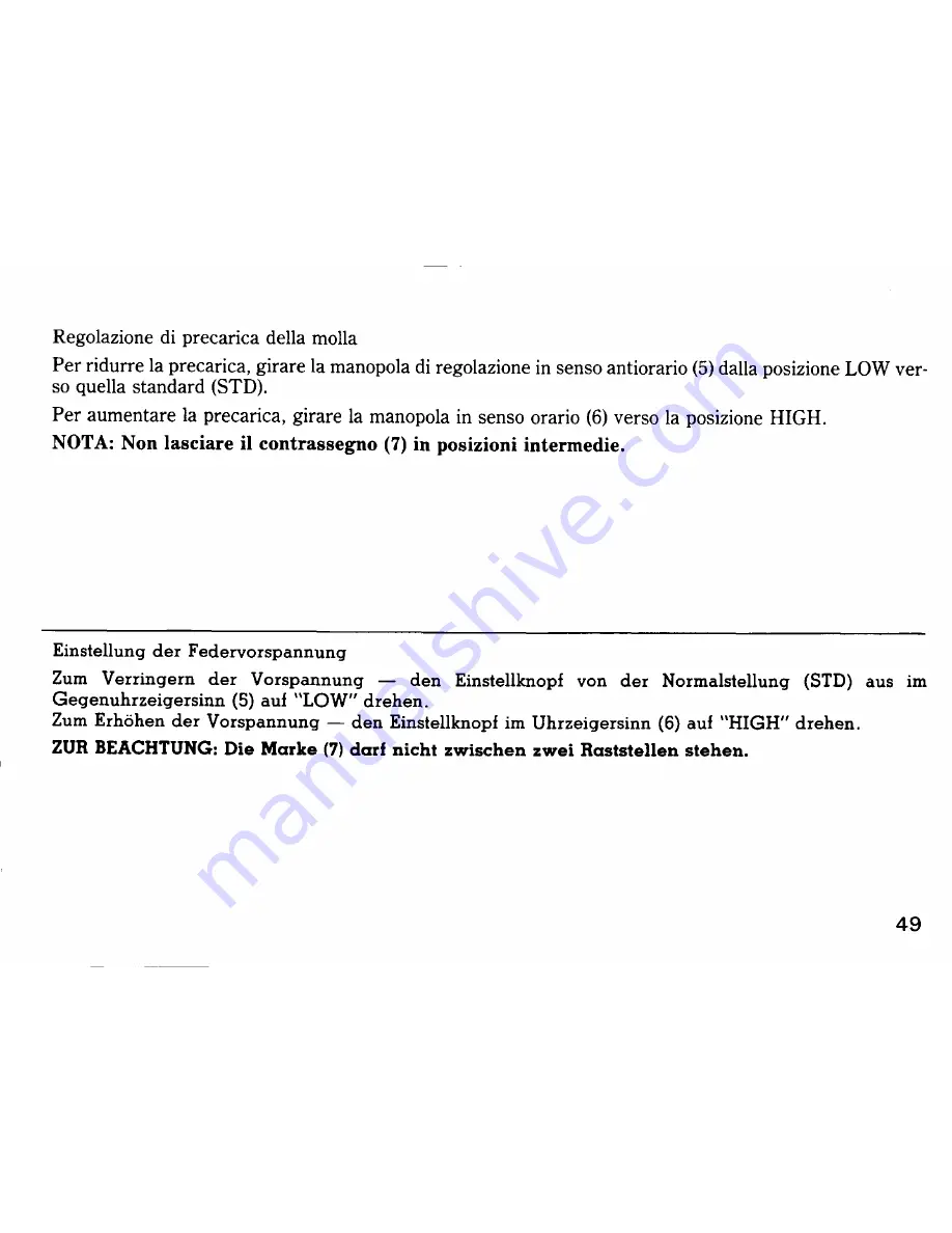 Honda 1987 VFR750F Owner'S Manual Download Page 55