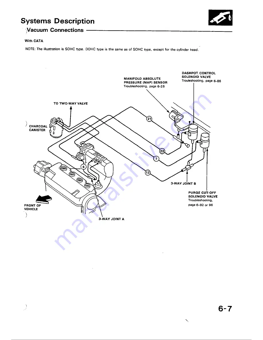 Honda 1988 Civic Coupe CRX Shop Manual Download Page 114