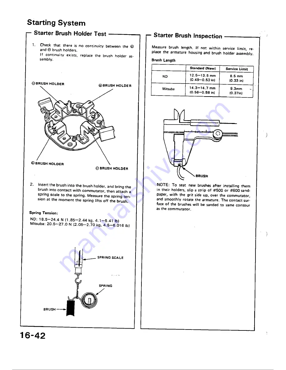 Honda 1988 Civic Coupe CRX Shop Manual Download Page 544