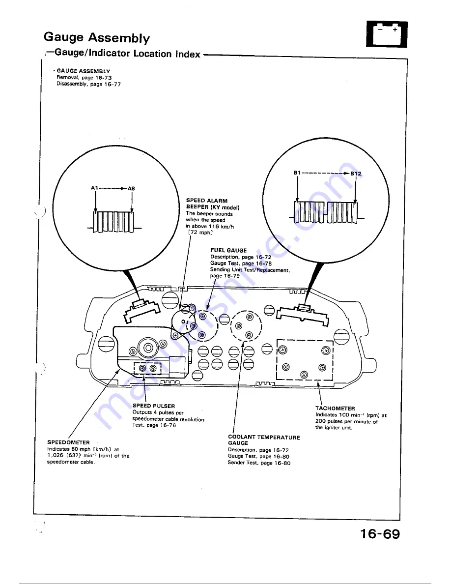 Honda 1988 Civic Coupe CRX Скачать руководство пользователя страница 571