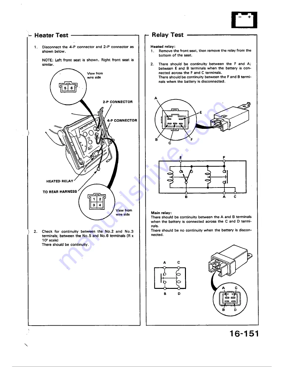 Honda 1988 Civic Coupe CRX Shop Manual Download Page 653