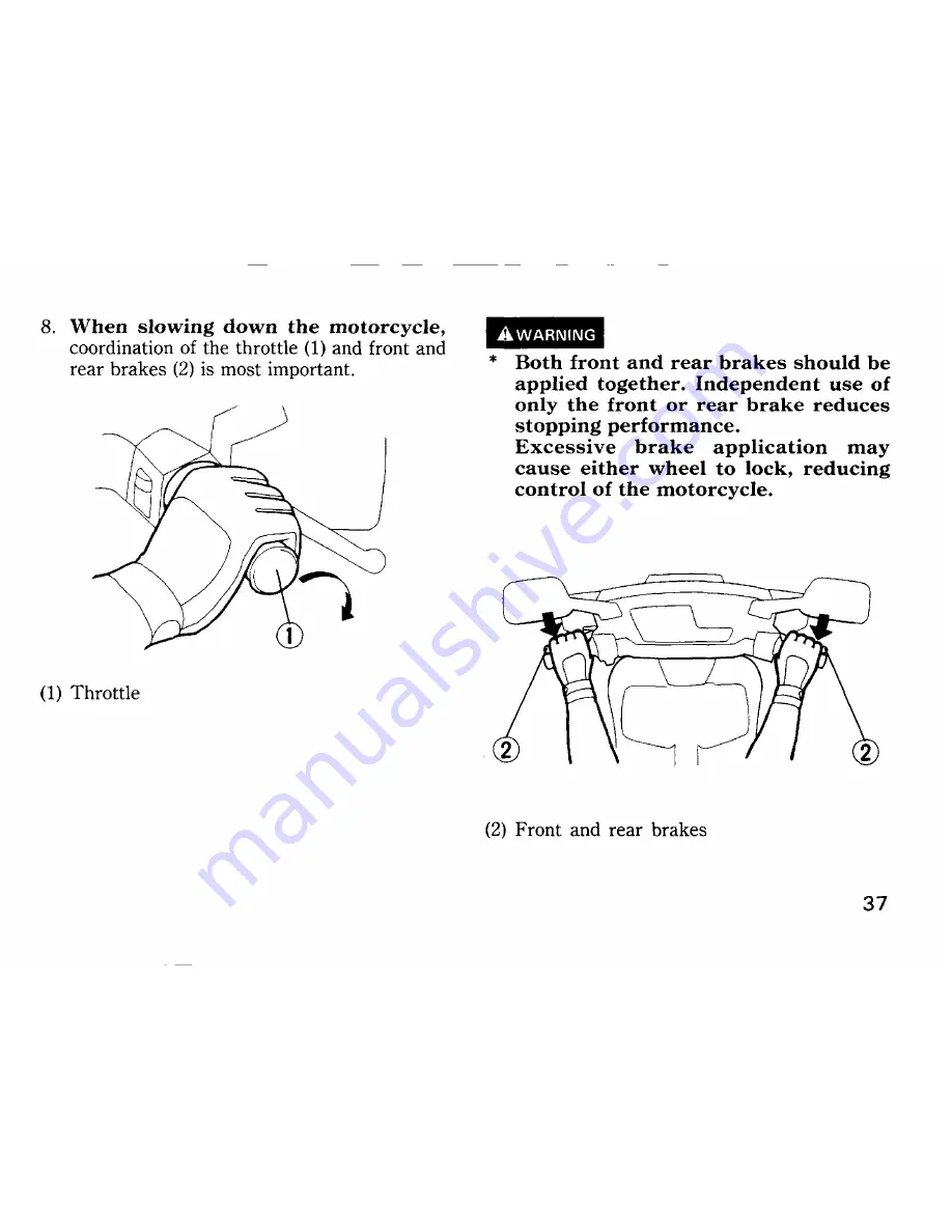 Honda 1988 NH80 Owner'S Manual Download Page 45