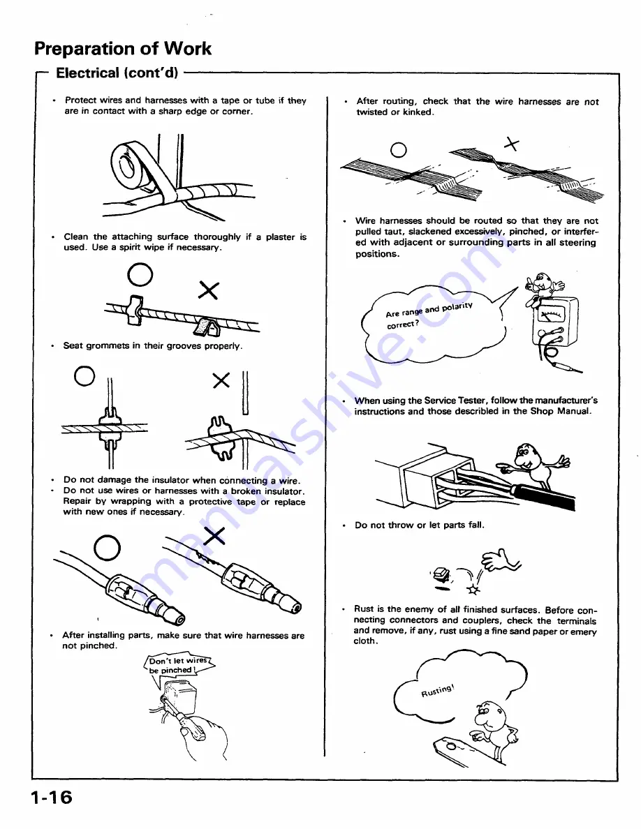 Honda 1988 Prelude Series Owner'S Manual Download Page 18