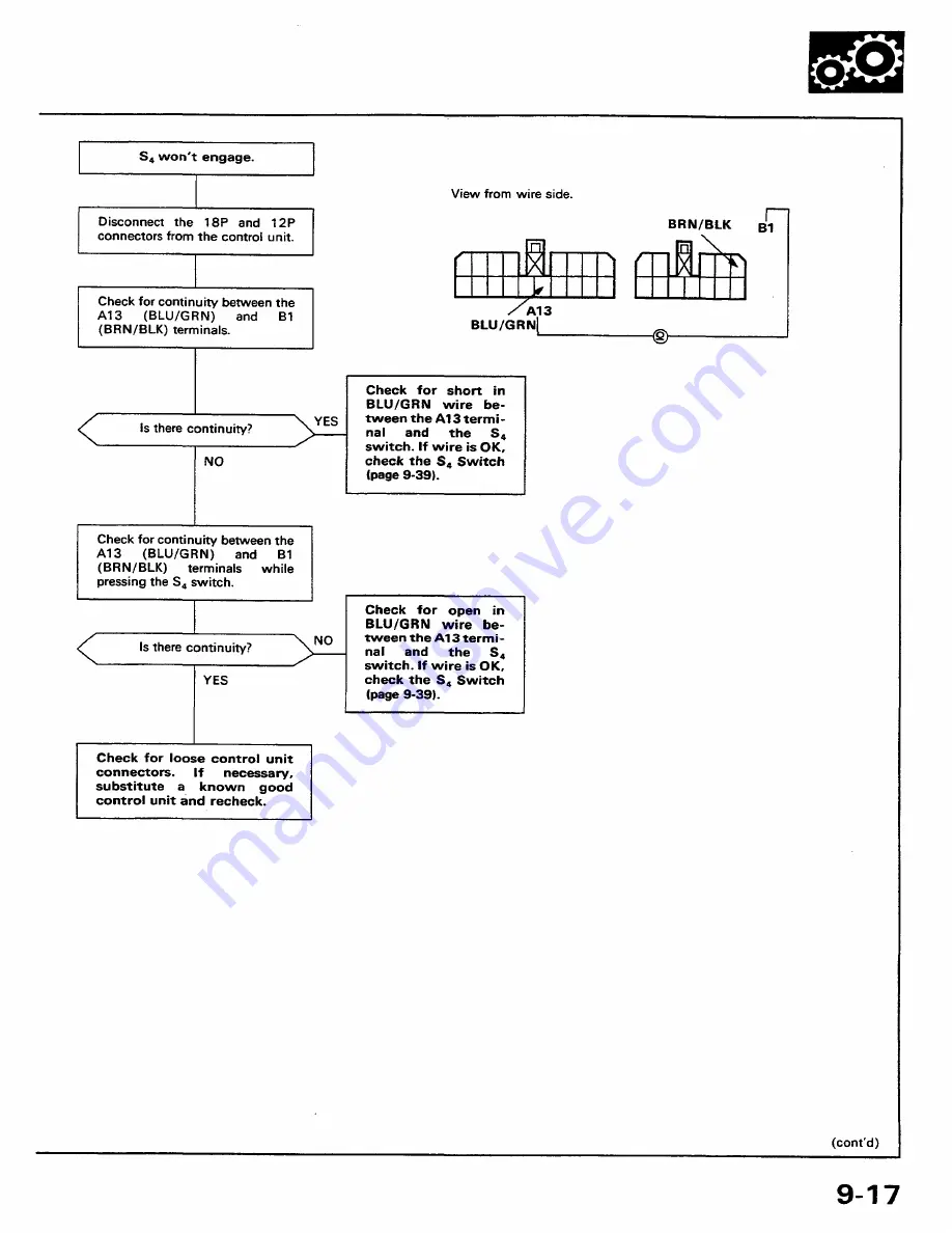 Honda 1988 Prelude Series Owner'S Manual Download Page 371