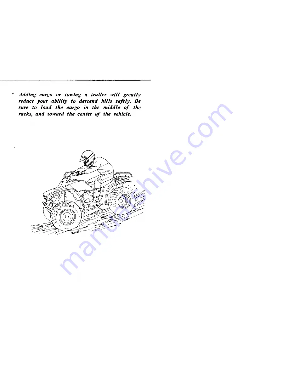 Honda 1988 TRX 300 FW Owner'S Manual Download Page 47