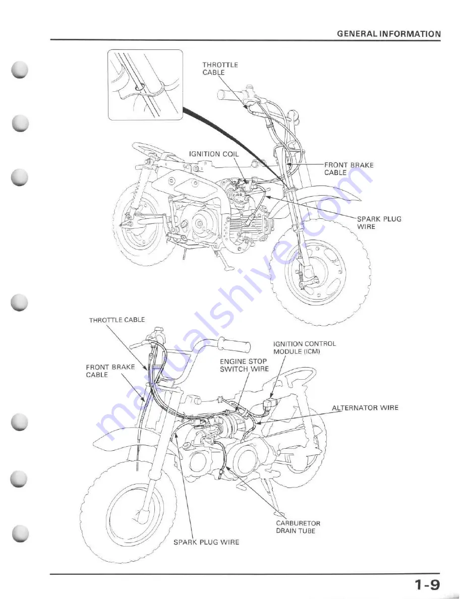 Honda 1988 Z50R Скачать руководство пользователя страница 12