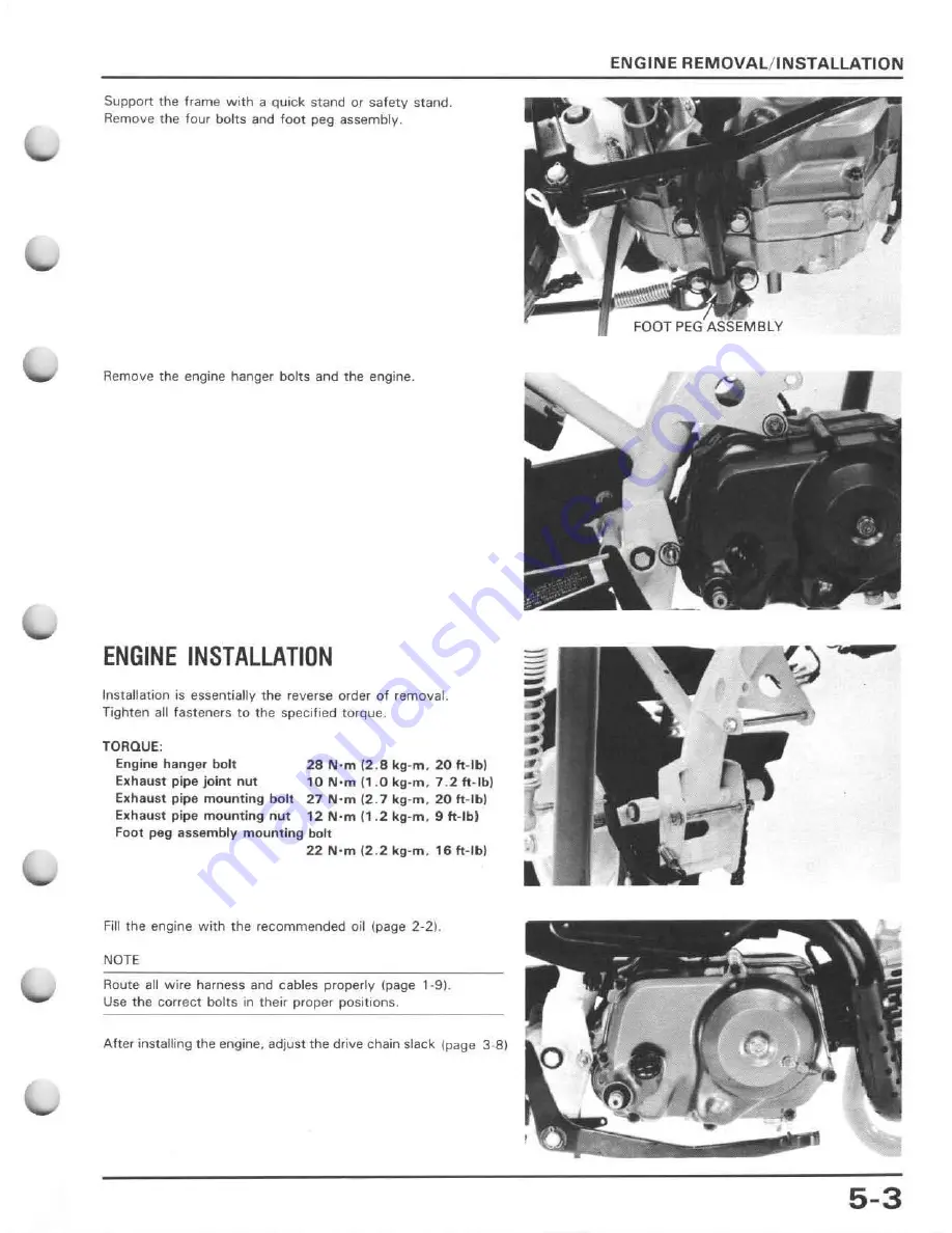 Honda 1988 Z50R Service Manual Download Page 45