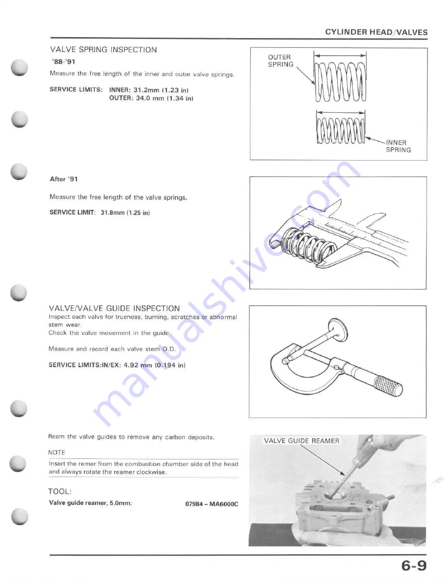 Honda 1988 Z50R Service Manual Download Page 55