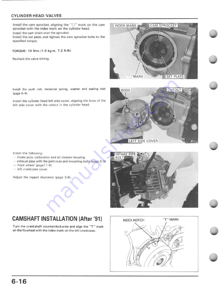 Honda 1988 Z50R Service Manual Download Page 62