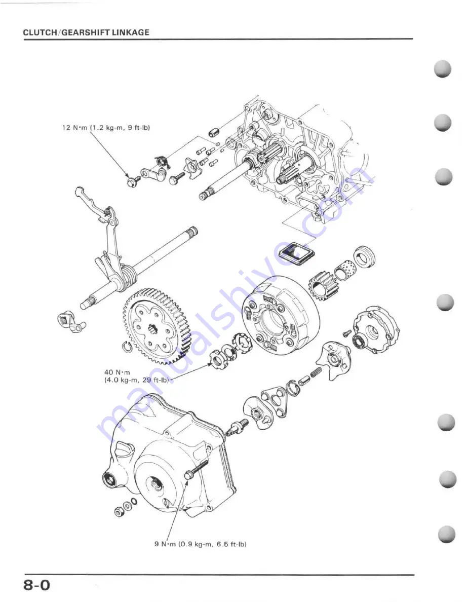 Honda 1988 Z50R Скачать руководство пользователя страница 72