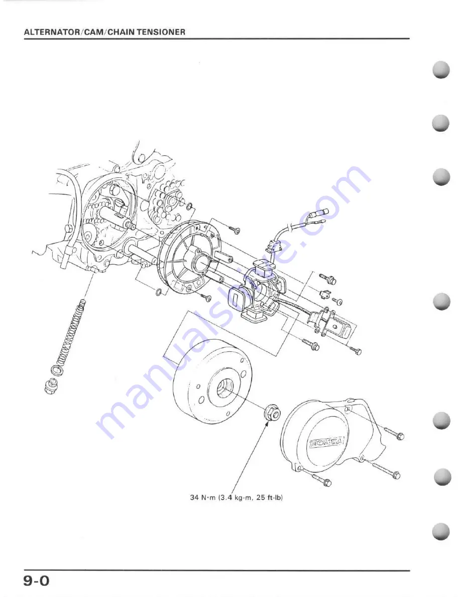 Honda 1988 Z50R Service Manual Download Page 86