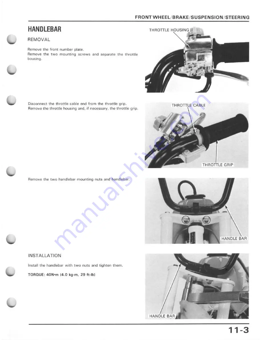 Honda 1988 Z50R Service Manual Download Page 108