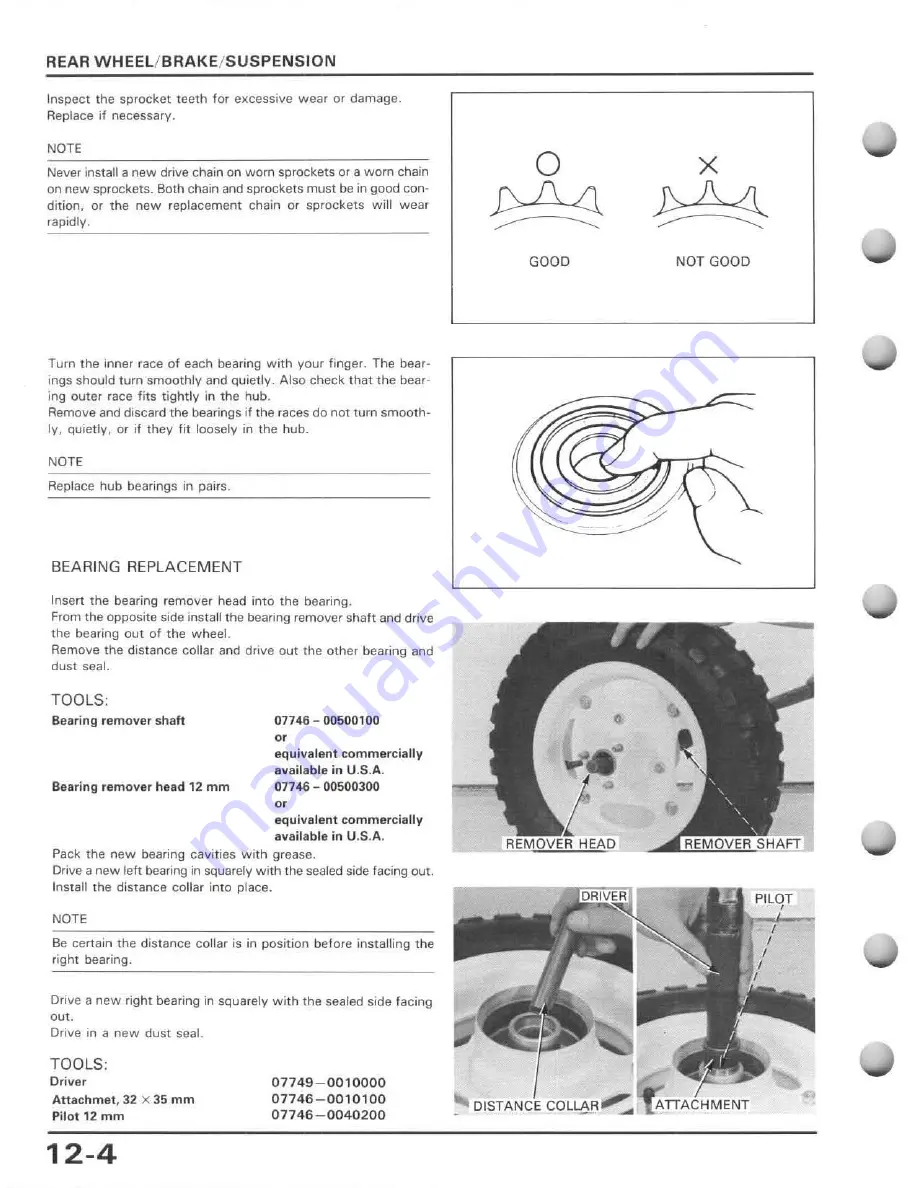 Honda 1988 Z50R Service Manual Download Page 126