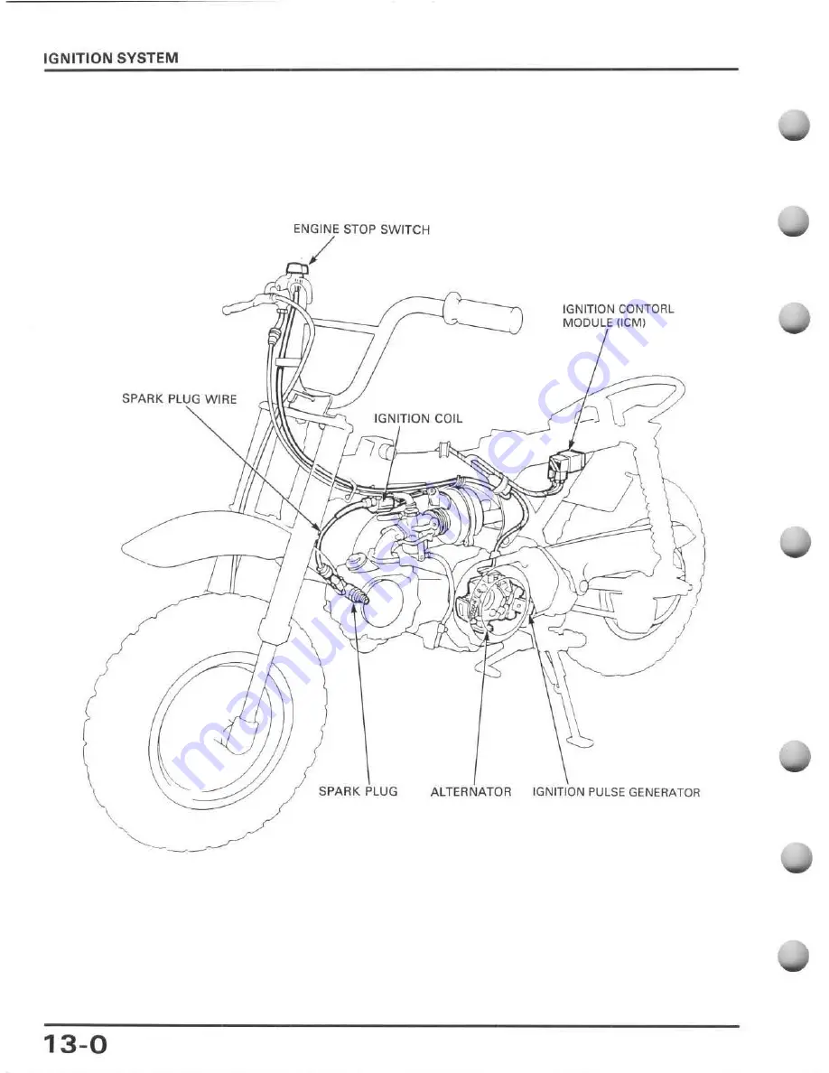 Honda 1988 Z50R Service Manual Download Page 135